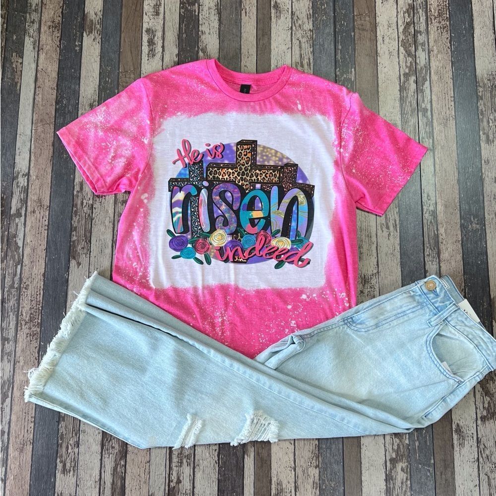 He Is Risen Indeed Tee - image 1